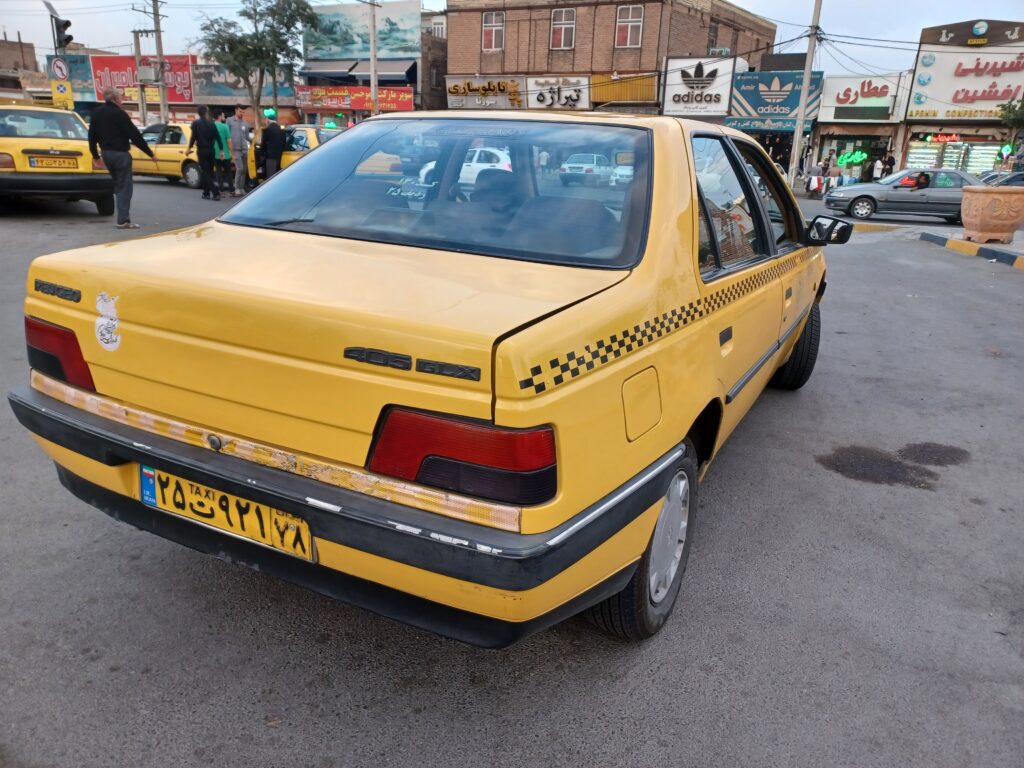 تاکسی پژو ۴۰۵ مدل 95