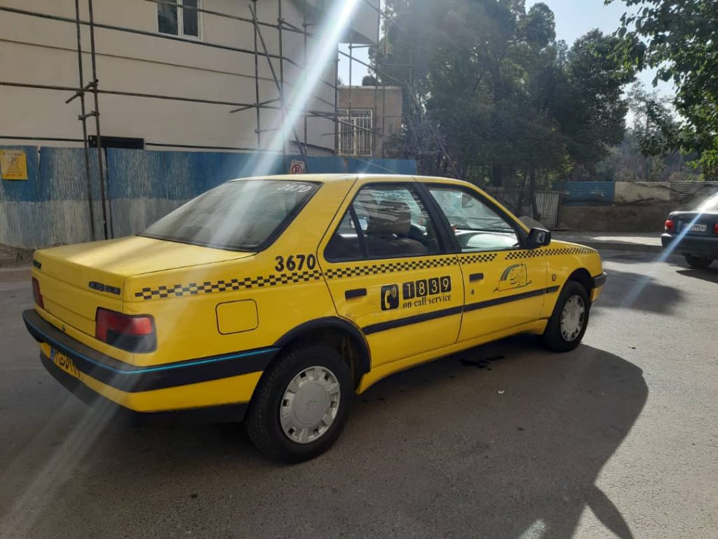 فروش فوری تاکسی پژو405GLXدوگانه سوز