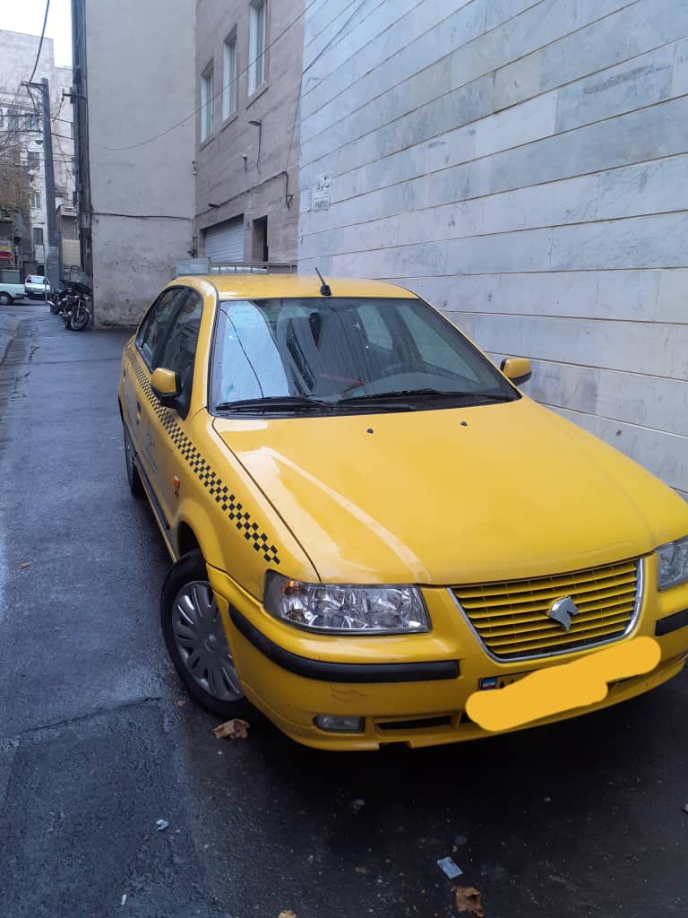 تاکسی سمند گردشی مدل 95فوری فروشی
