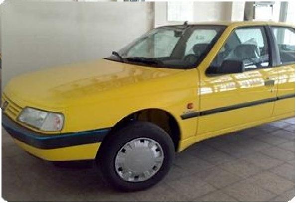 تاکسی پژو فروشی مدل ۹۵ کم کار