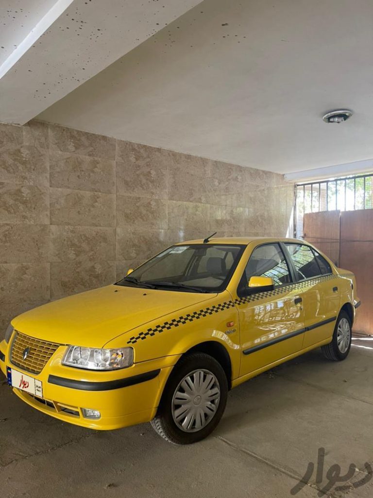 سمند ef7 تاکسی دوگانه سوز گردشی تهران 1401