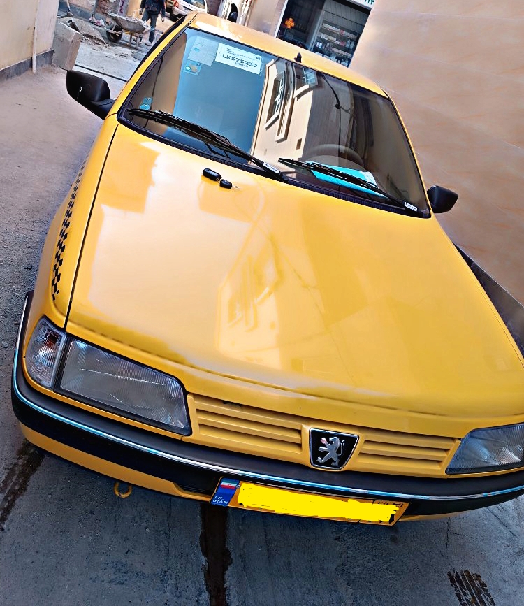 تاکسی پژو GLX405-دوگانه سوز شرکتی CNG-مدل۱۳۹۹