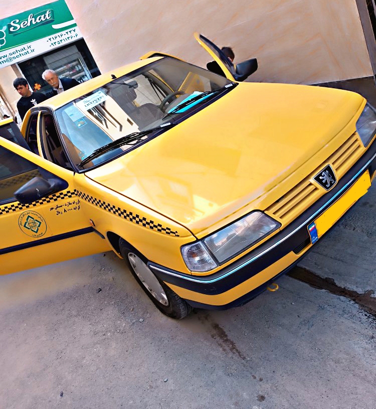 تاکسی پژو GLX405-دوگانه سوز شرکتی CNG-مدل۱۳۹۹