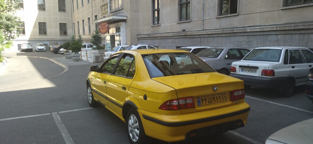 تاکسی سمند گردشی تلفنی مدل ۱۴۰۰